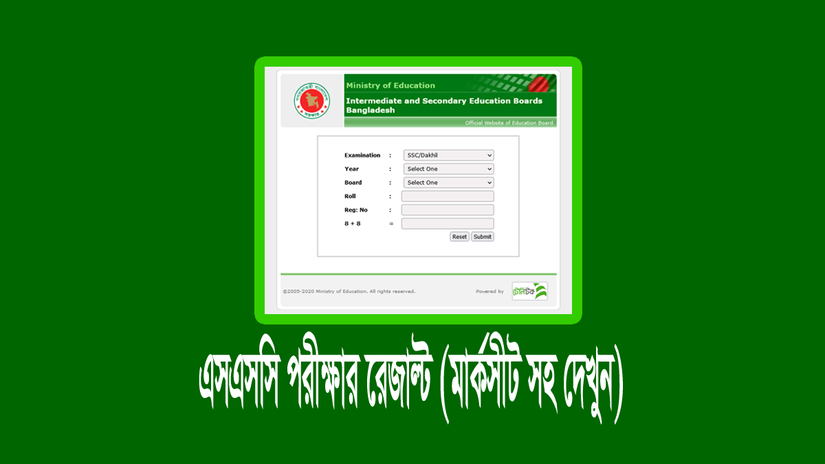 SSC Result 2023 With Marksheet