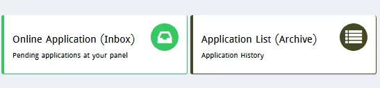 Online MPO Application Pending Status Image Online MPO Application Pending Status Image