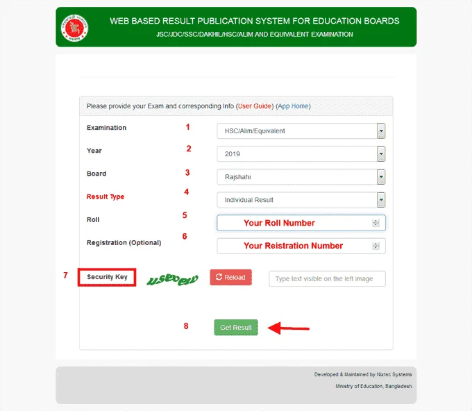 HSC Result 2025 (All Education Board)