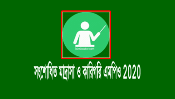 মাদ্রাসা ও কারিগরি এমপিও নীতিমালা জনবল কাঠামো (সংশোধিত)