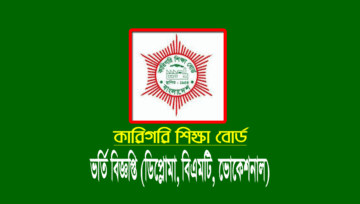 কারিগরি ভর্তি বিজ্ঞপ্তি ২০২৩ (ডিপ্লোমা বিএমটি ভোকেশনাল ও কমার্স)