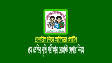 ৫ম শ্রেণীর বৃত্তি পরীক্ষার রেজাল্ট ২০২২: ফলাফল দেখবেন যেভাবে