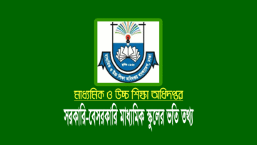 সরকারি বেসরকারি মাধ্যমিক স্কুলে ভর্তি বিজ্ঞপ্তি ২০২৬