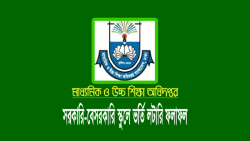 সরকারি-বেসরকারি স্কুলের ভর্তি লটারির ফলাফল ২০২৪
